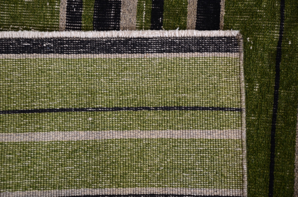 Vintage Power Loomed Striped Area Rug