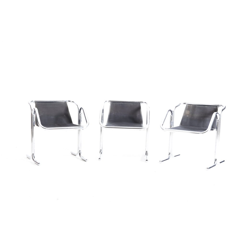 Set of Three Jerry Johnson Arcadia Sling Chairs