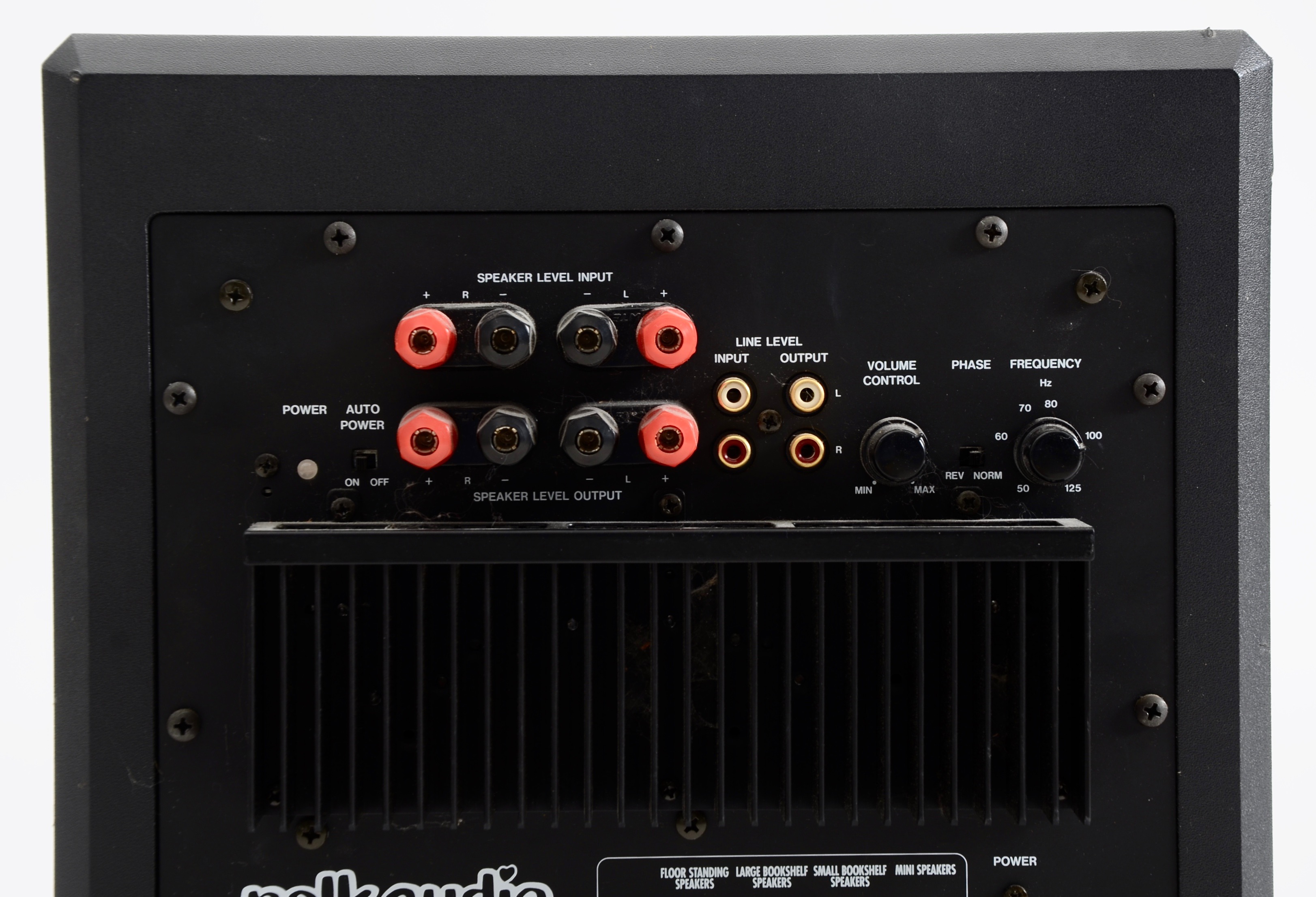 Polk Audio PSW300 Powered Subwoofer and Three Speakers