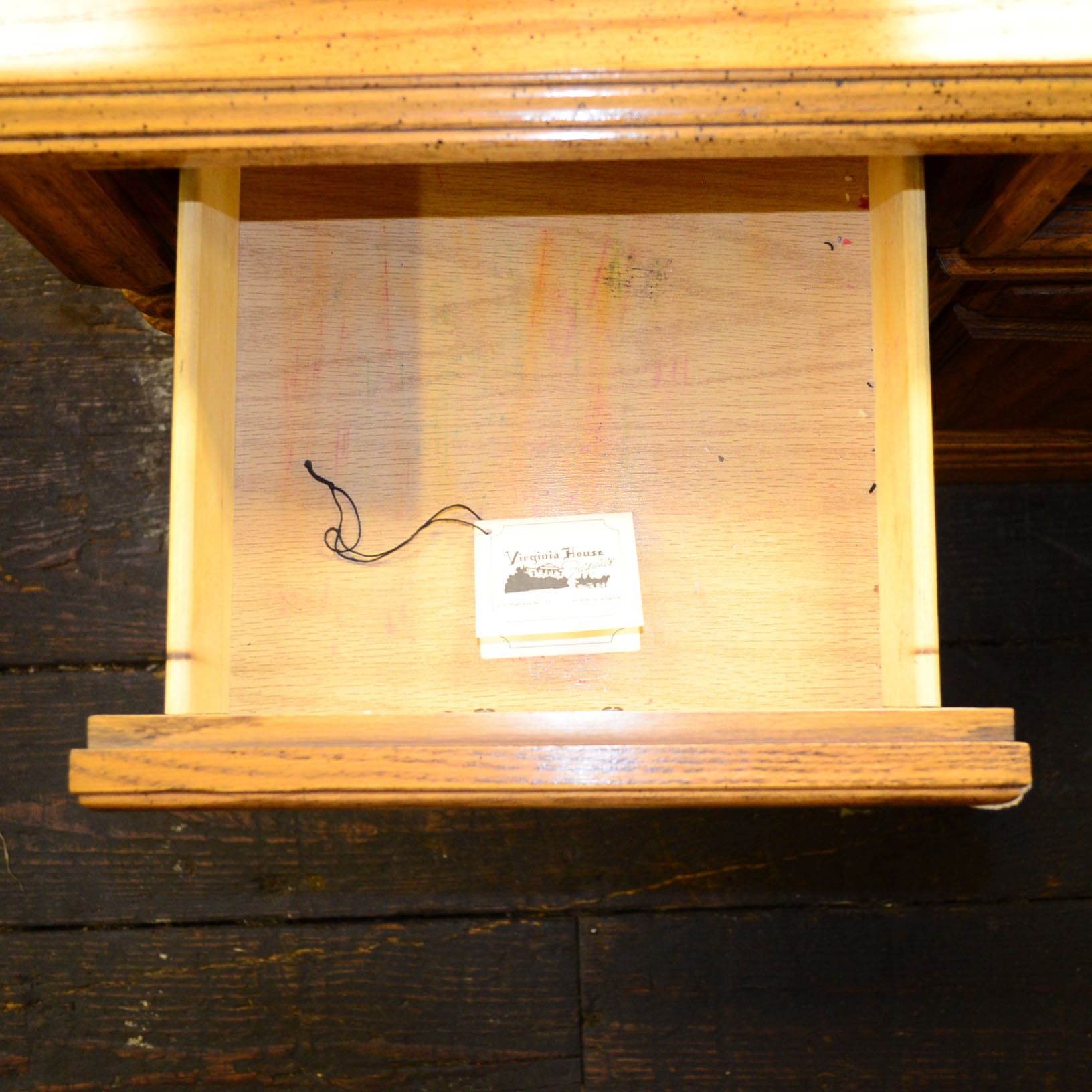 Virginia House Contemporary Oak Dry Bar