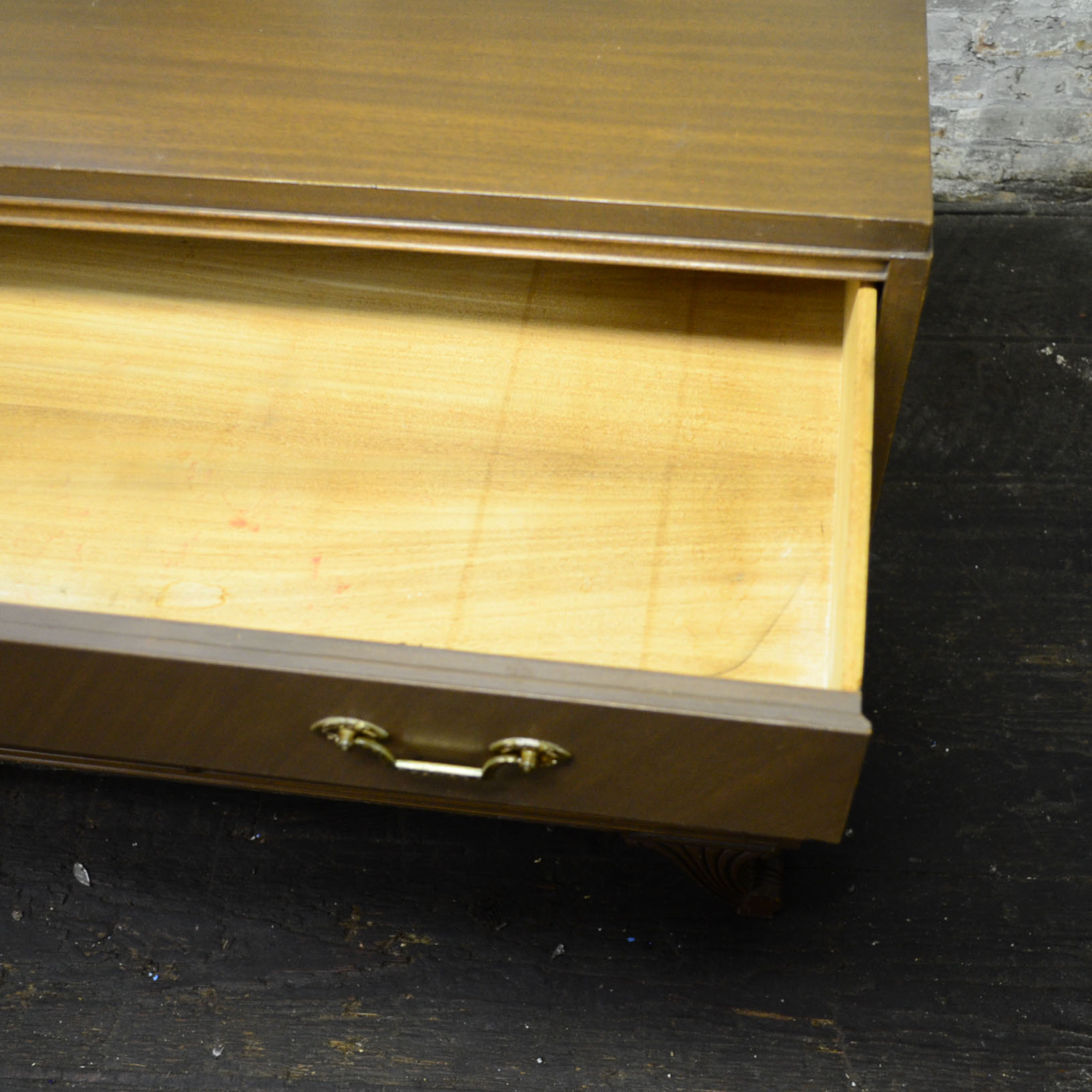 Walnut Duncan Phyfe Chest of Drawers