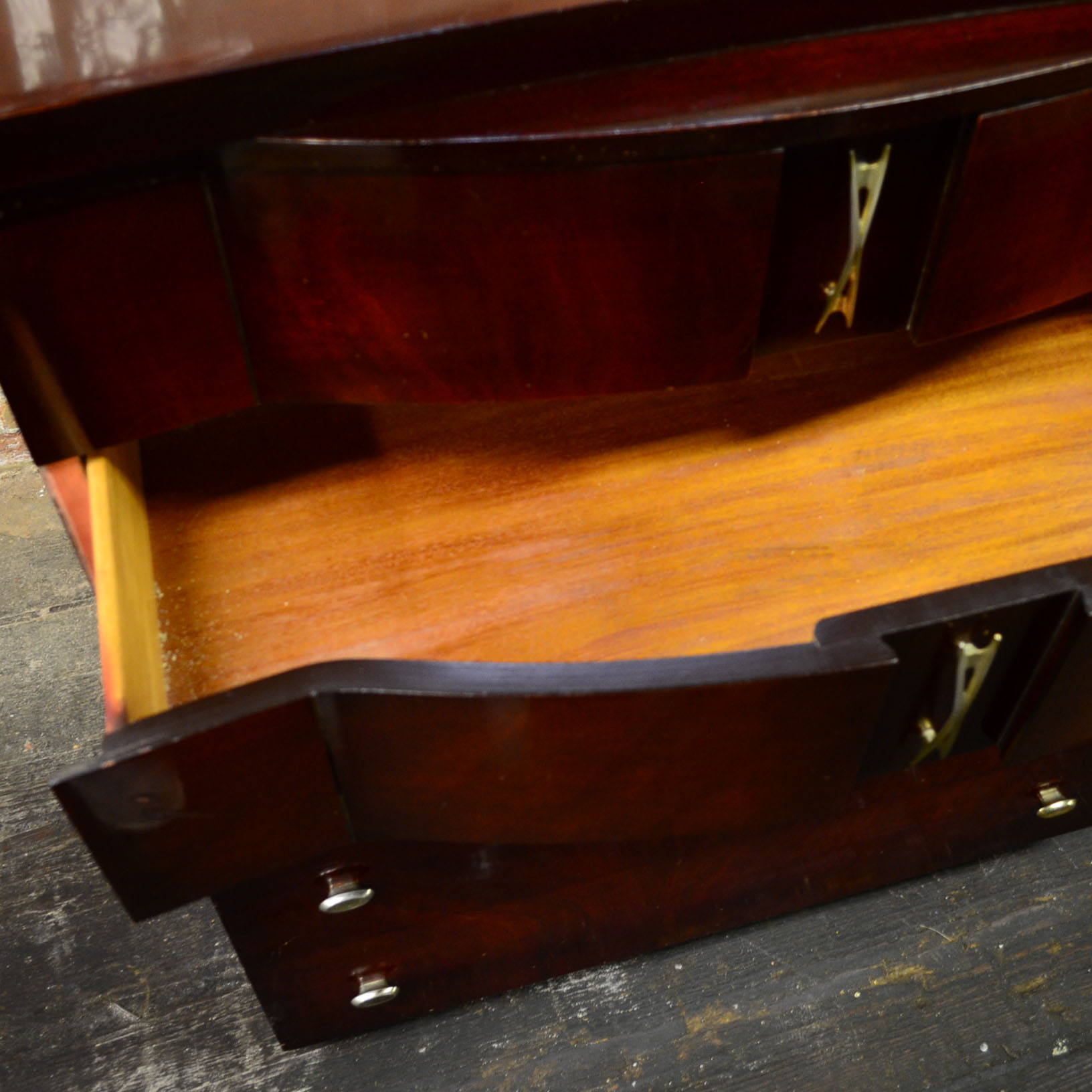 Cherry Mid-Century Modern Dresser