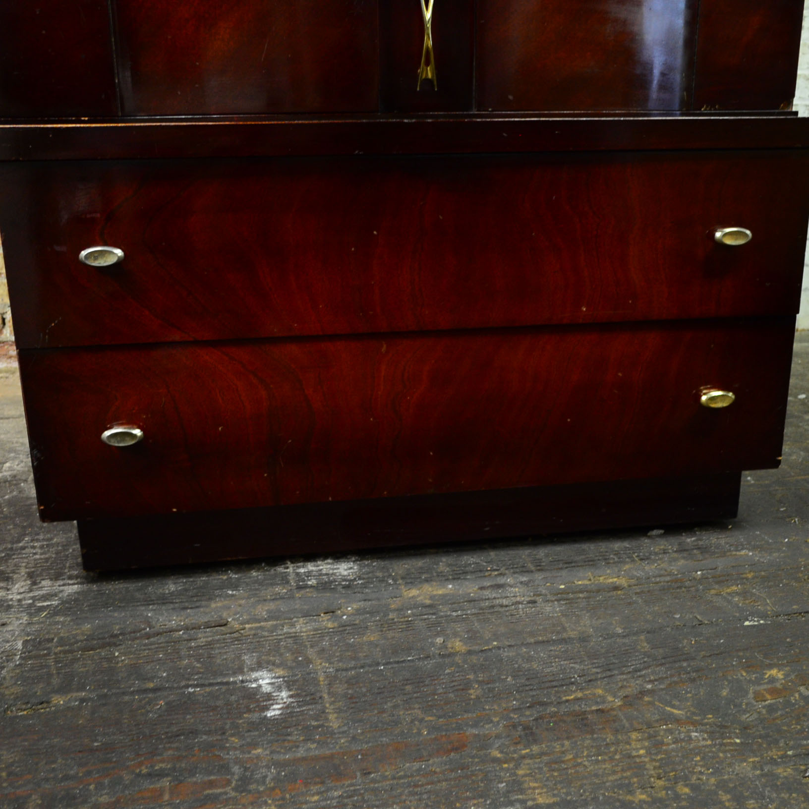 Cherry Mid-Century Modern Dresser