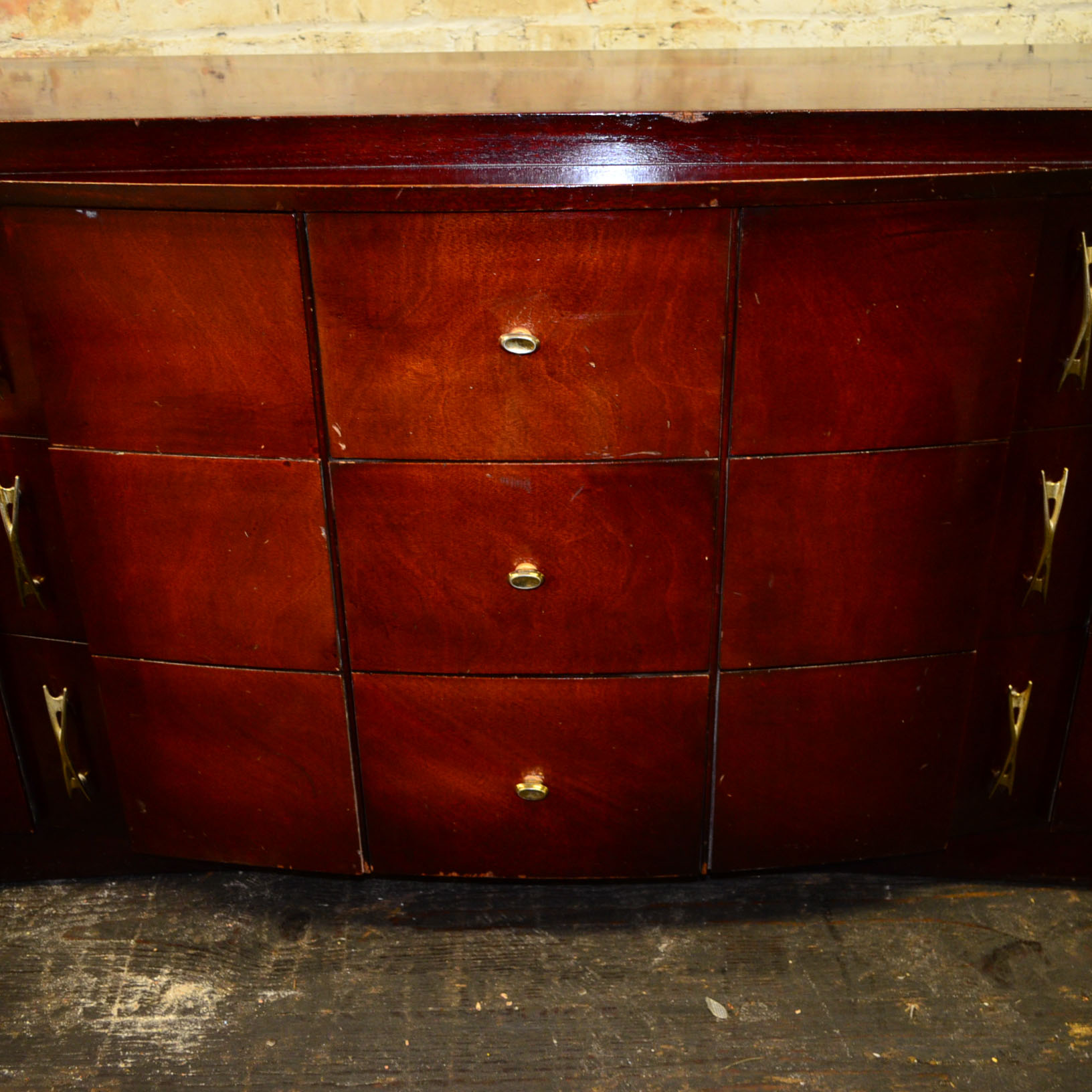 Cherry Mid-Century Modern Dresser