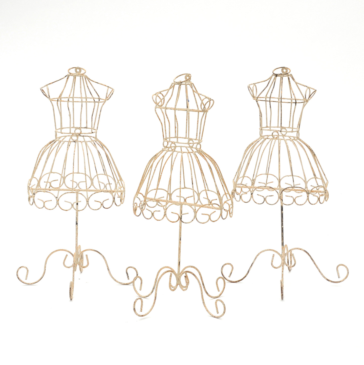 Three Dressmaker's Wire Forms