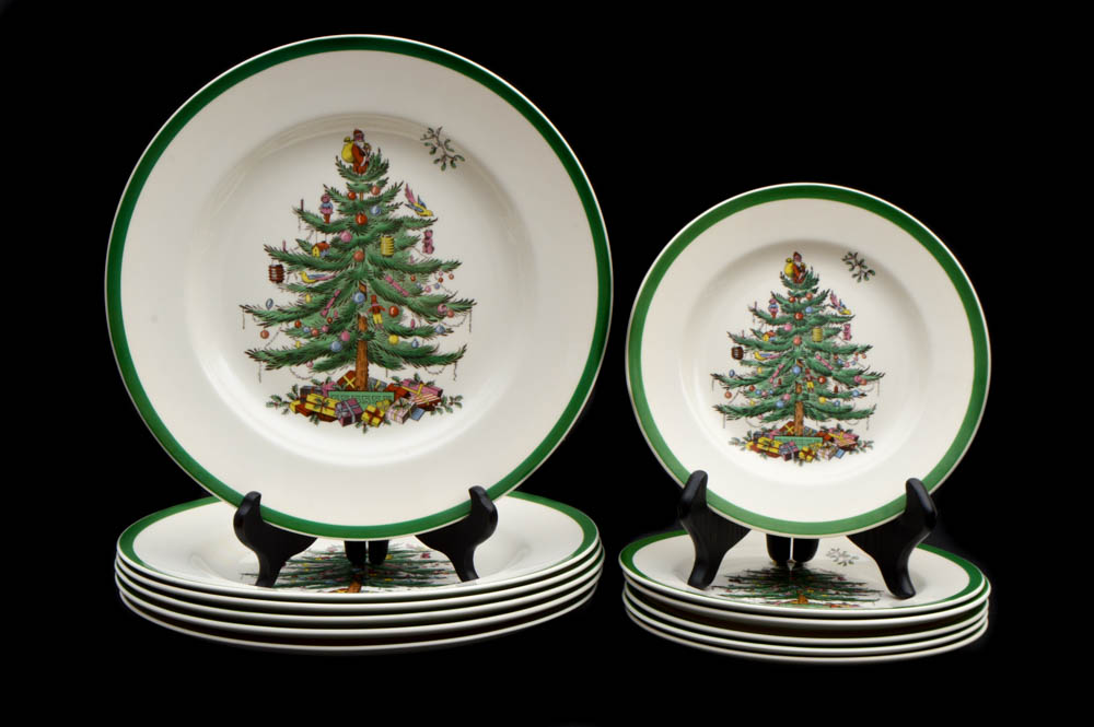 Spode and Cuthbertson Christmas China