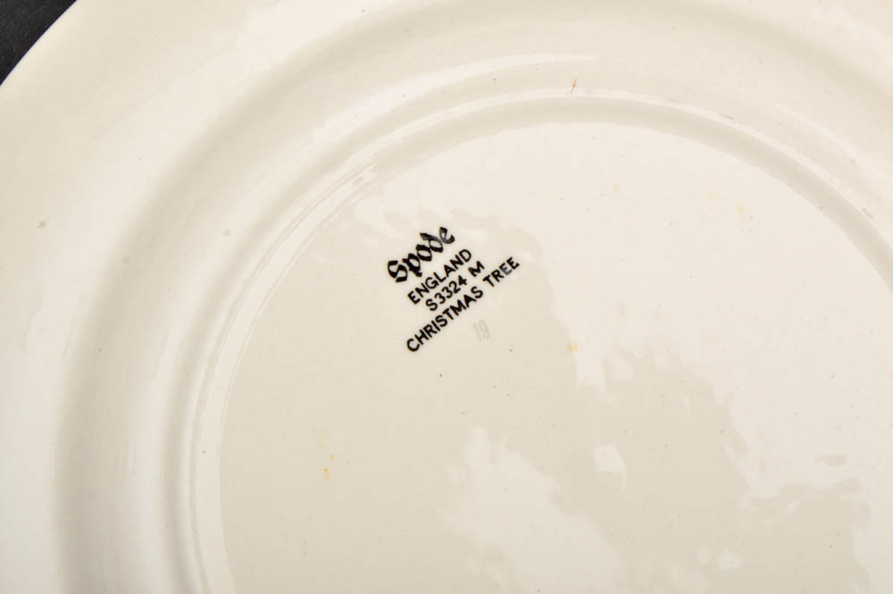 Spode and Cuthbertson Christmas China