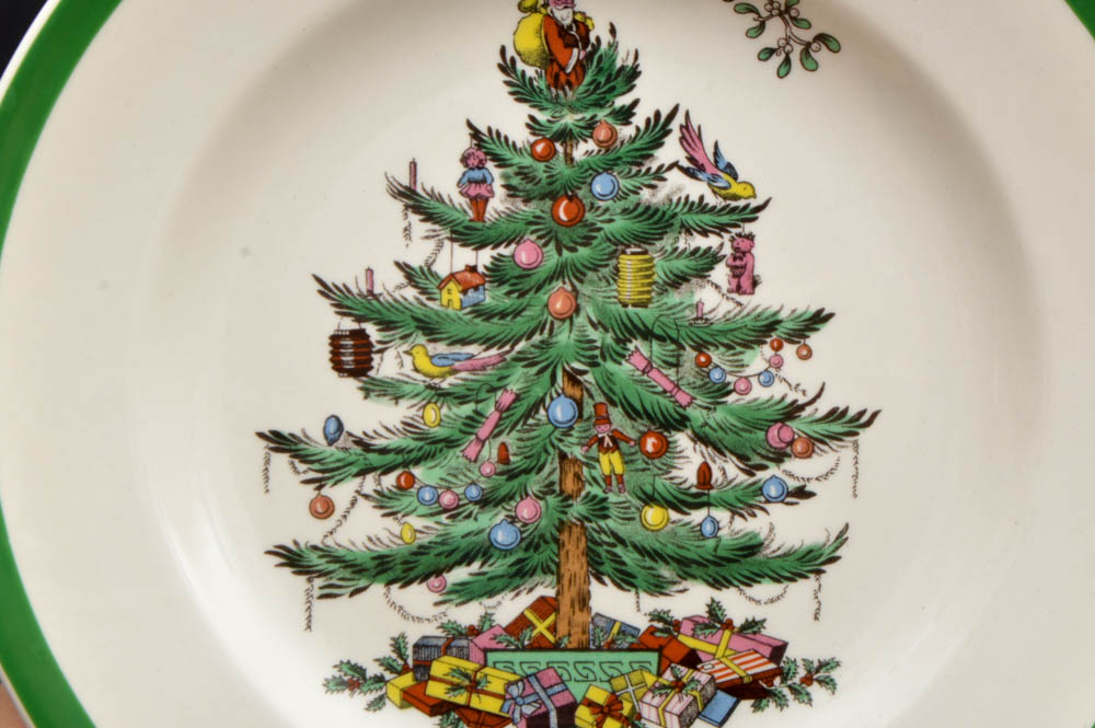 Spode and Cuthbertson Christmas China