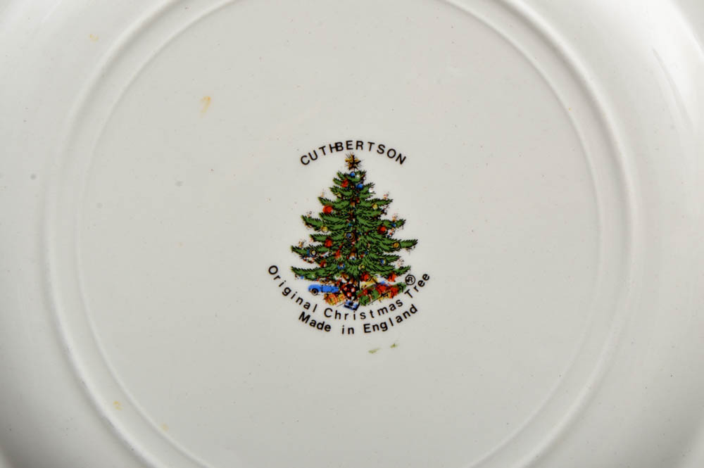 Spode and Cuthbertson Christmas China