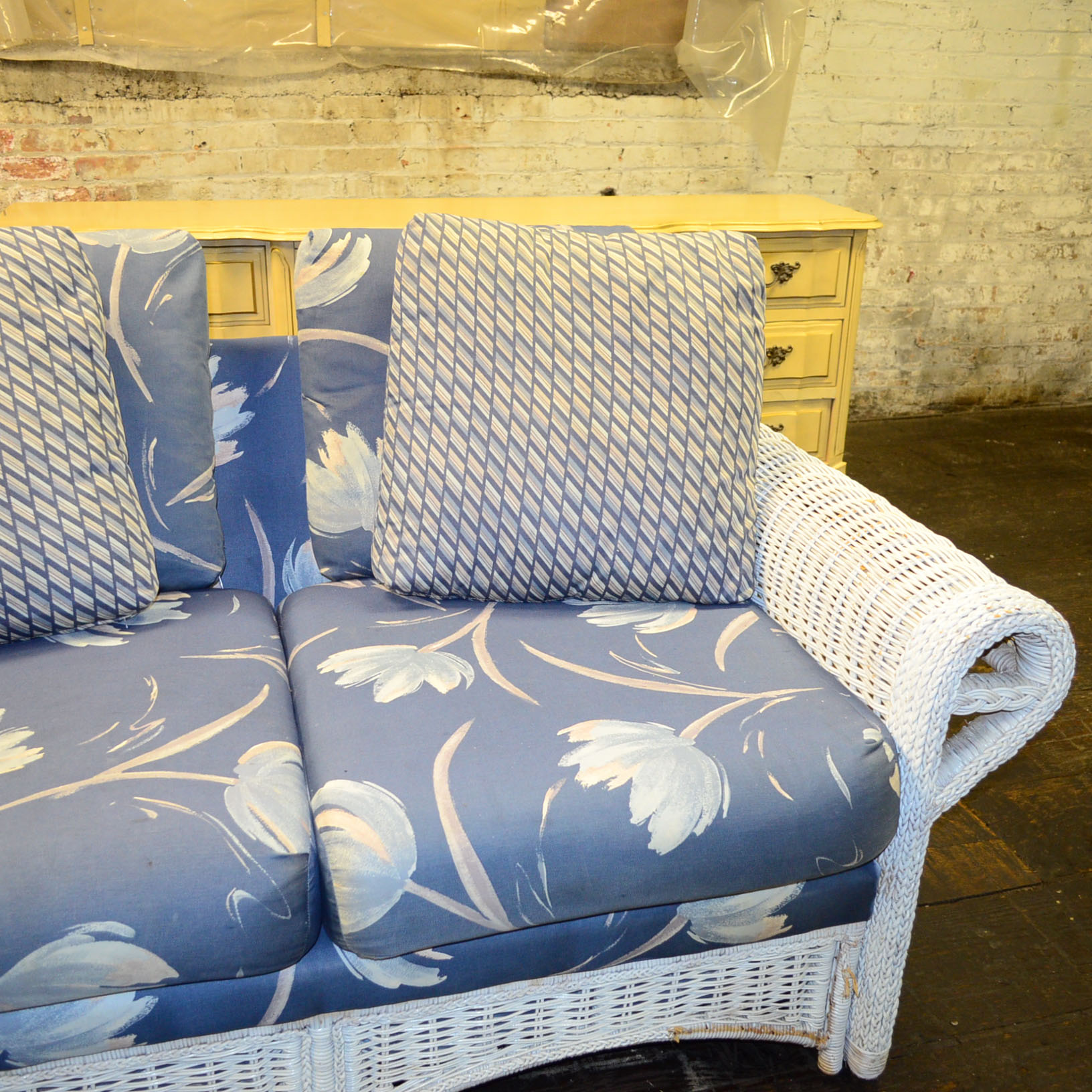 Alexvale Reed Wicker Patio Loveseat