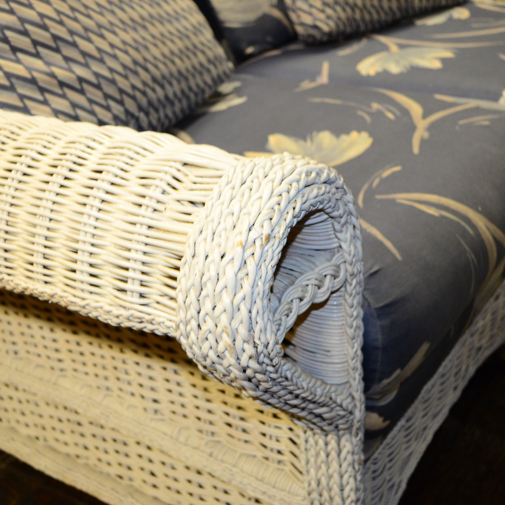 Alexvale Reed Wicker Patio Loveseat