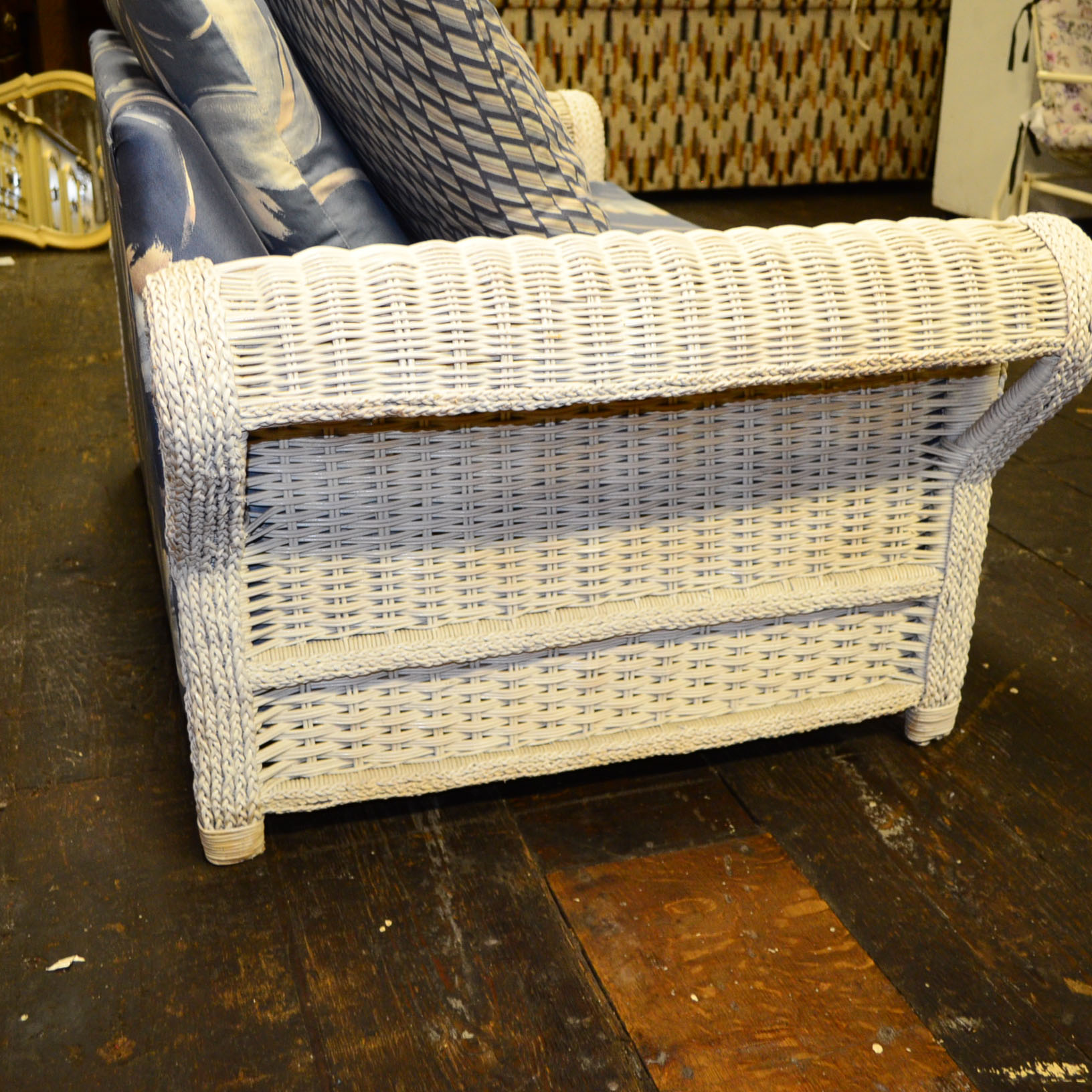 Alexvale Reed Wicker Patio Loveseat