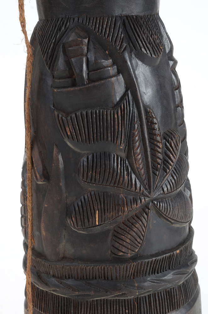 Large Vintage African Hand Drum