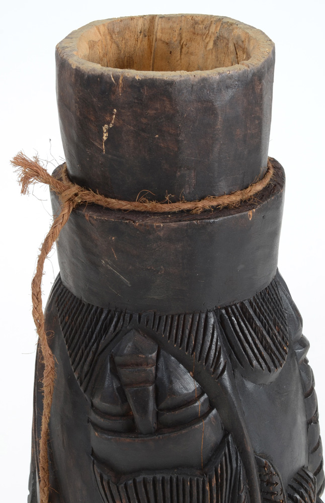 Large Vintage African Hand Drum