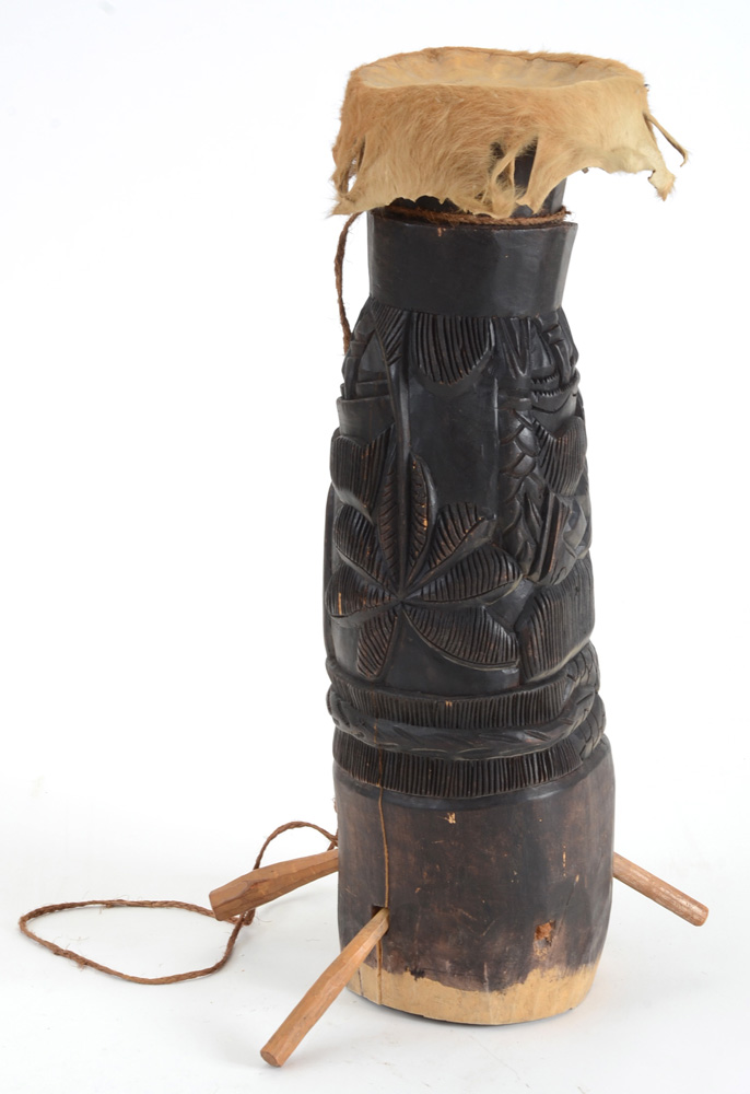 Large Vintage African Hand Drum