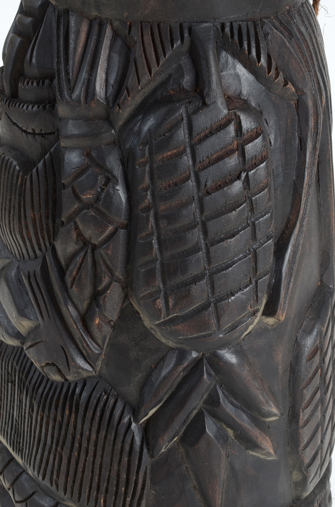 Large Vintage African Hand Drum