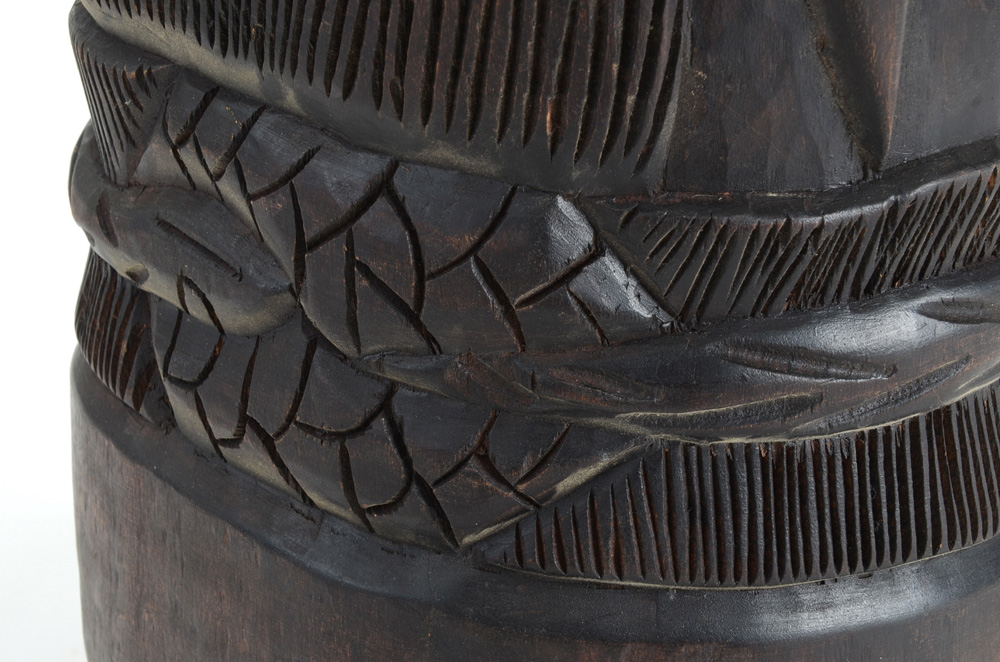 Large Vintage African Hand Drum