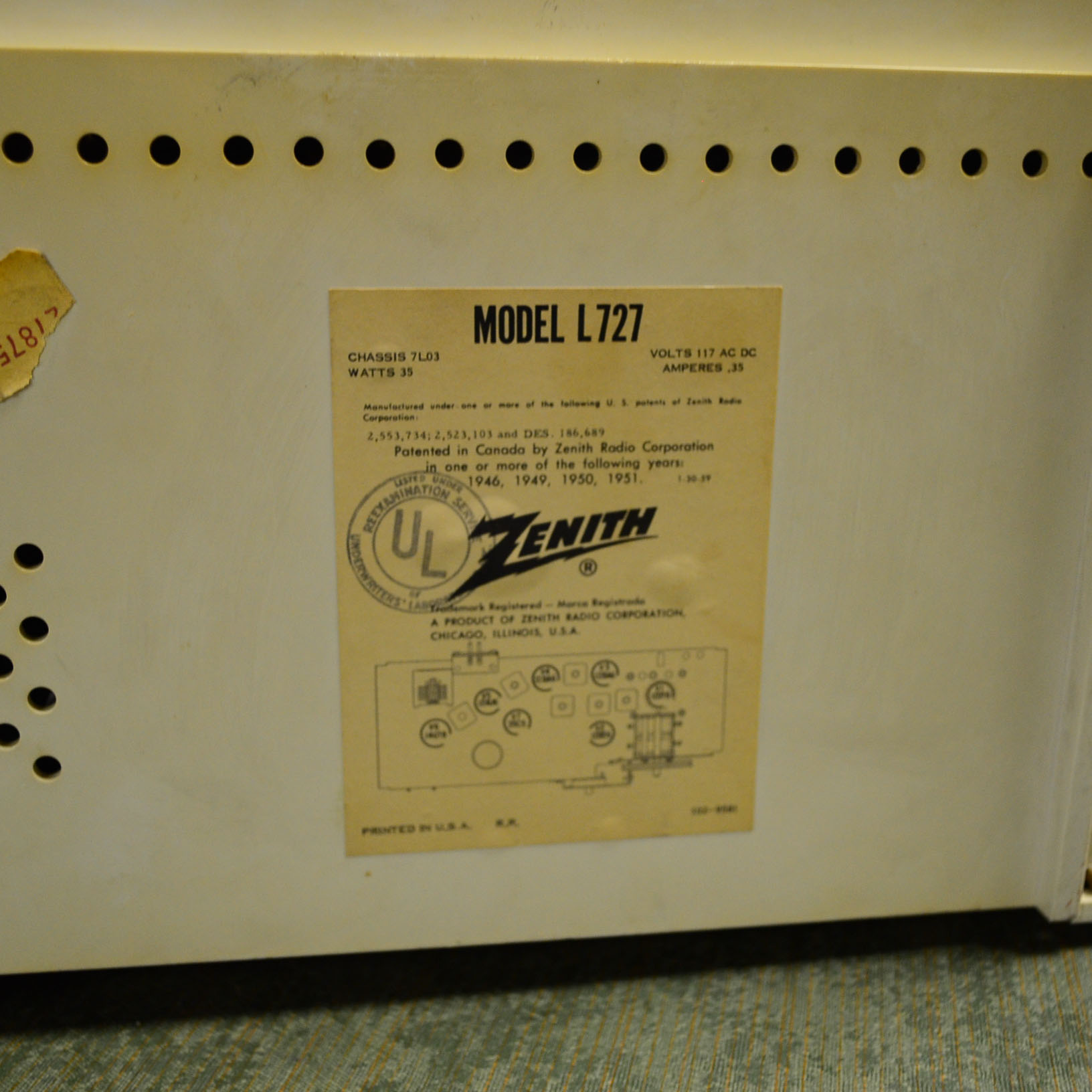 Vintage Zenith Radio