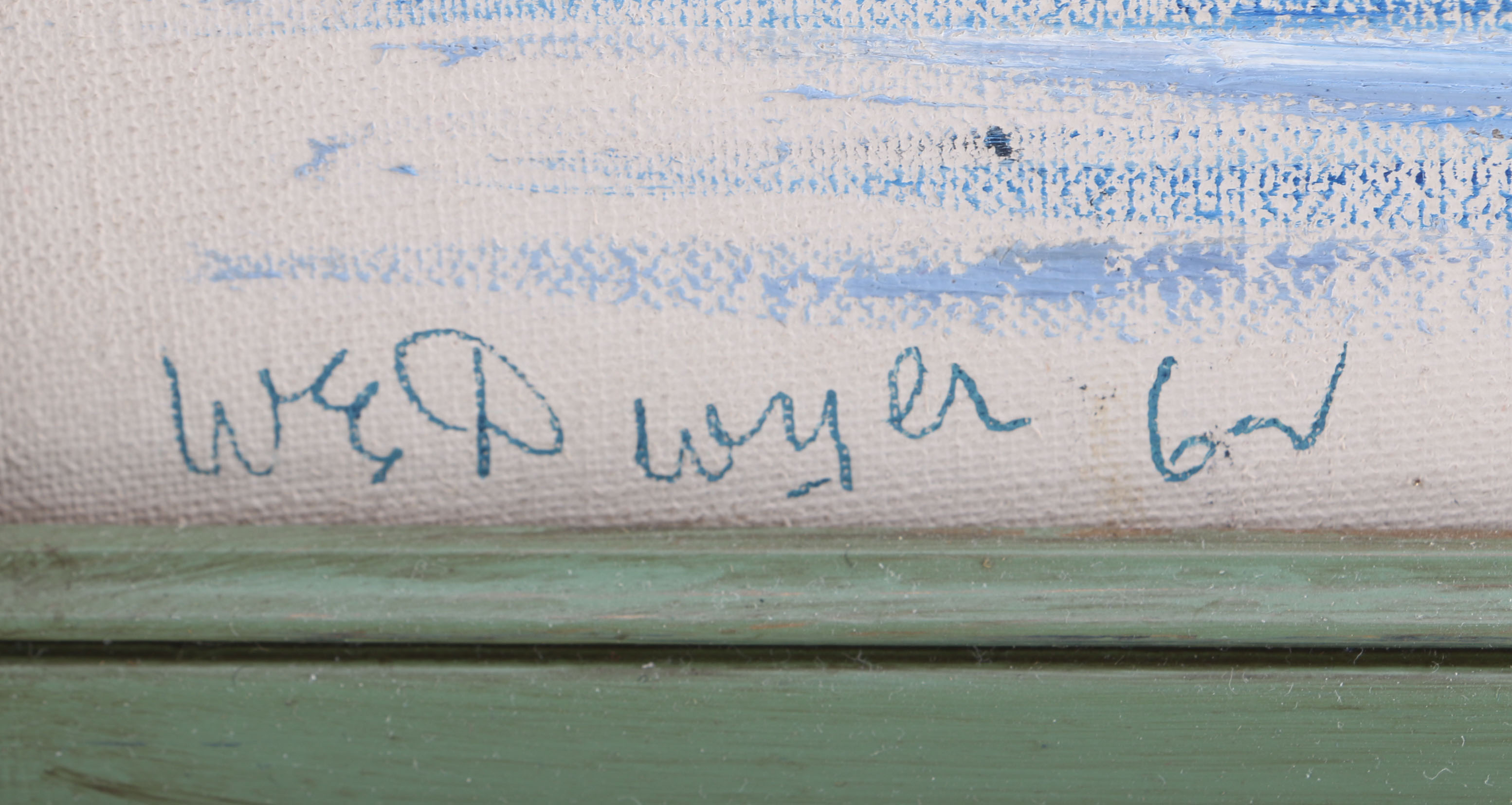 W.E. Dwyer Oil Painting