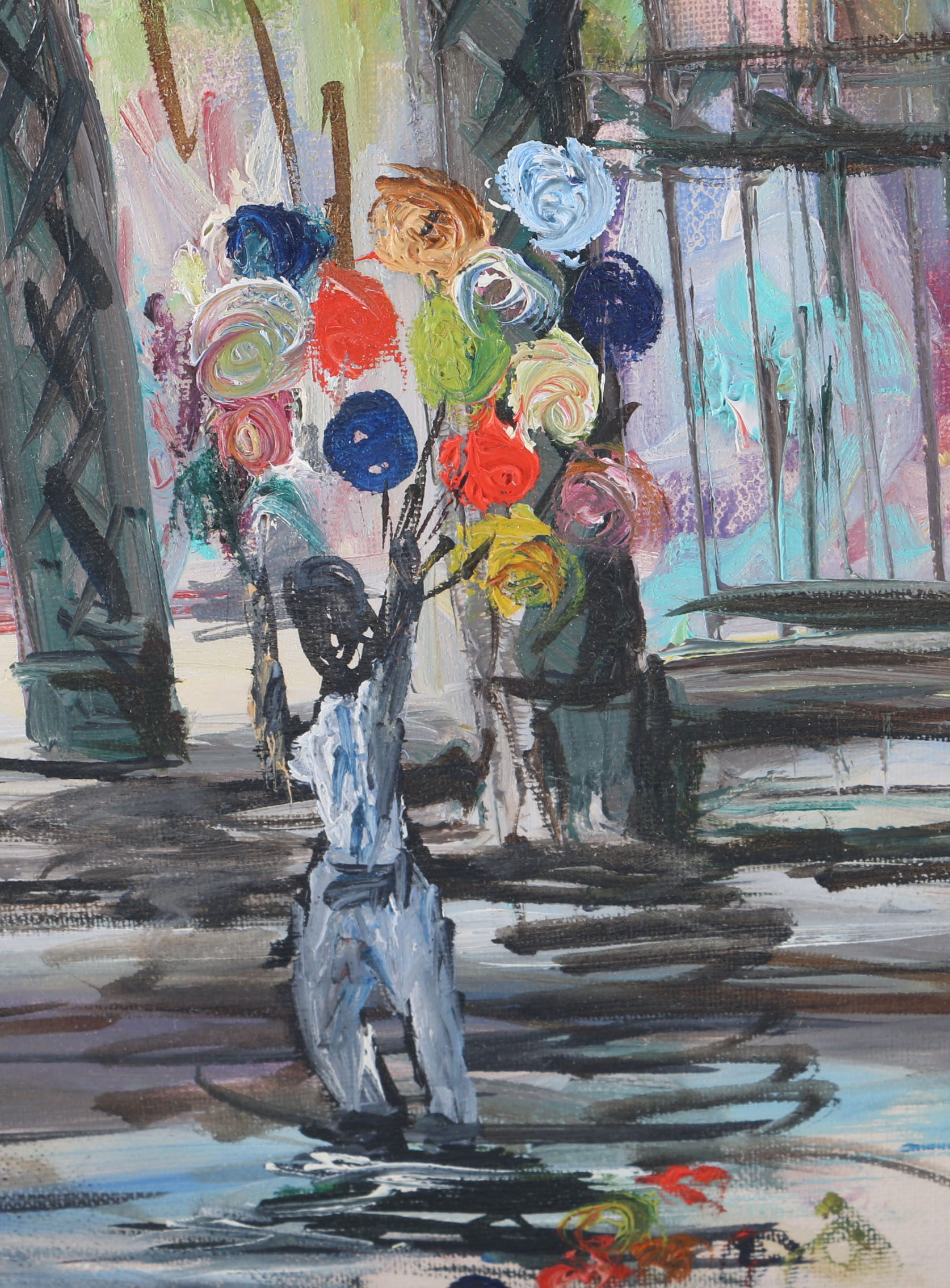 W.E. Dwyer Oil Painting