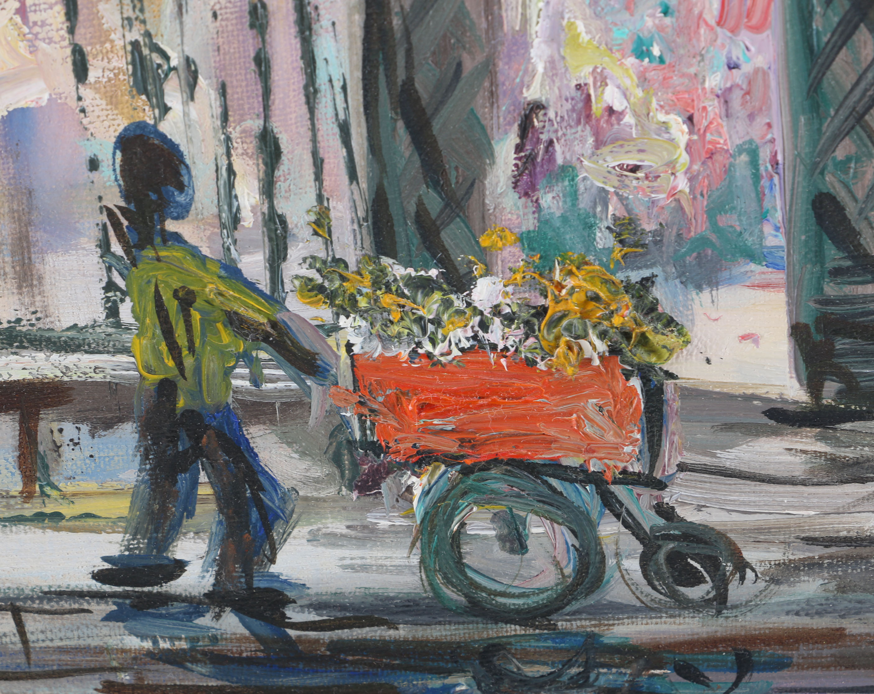 W.E. Dwyer Oil Painting