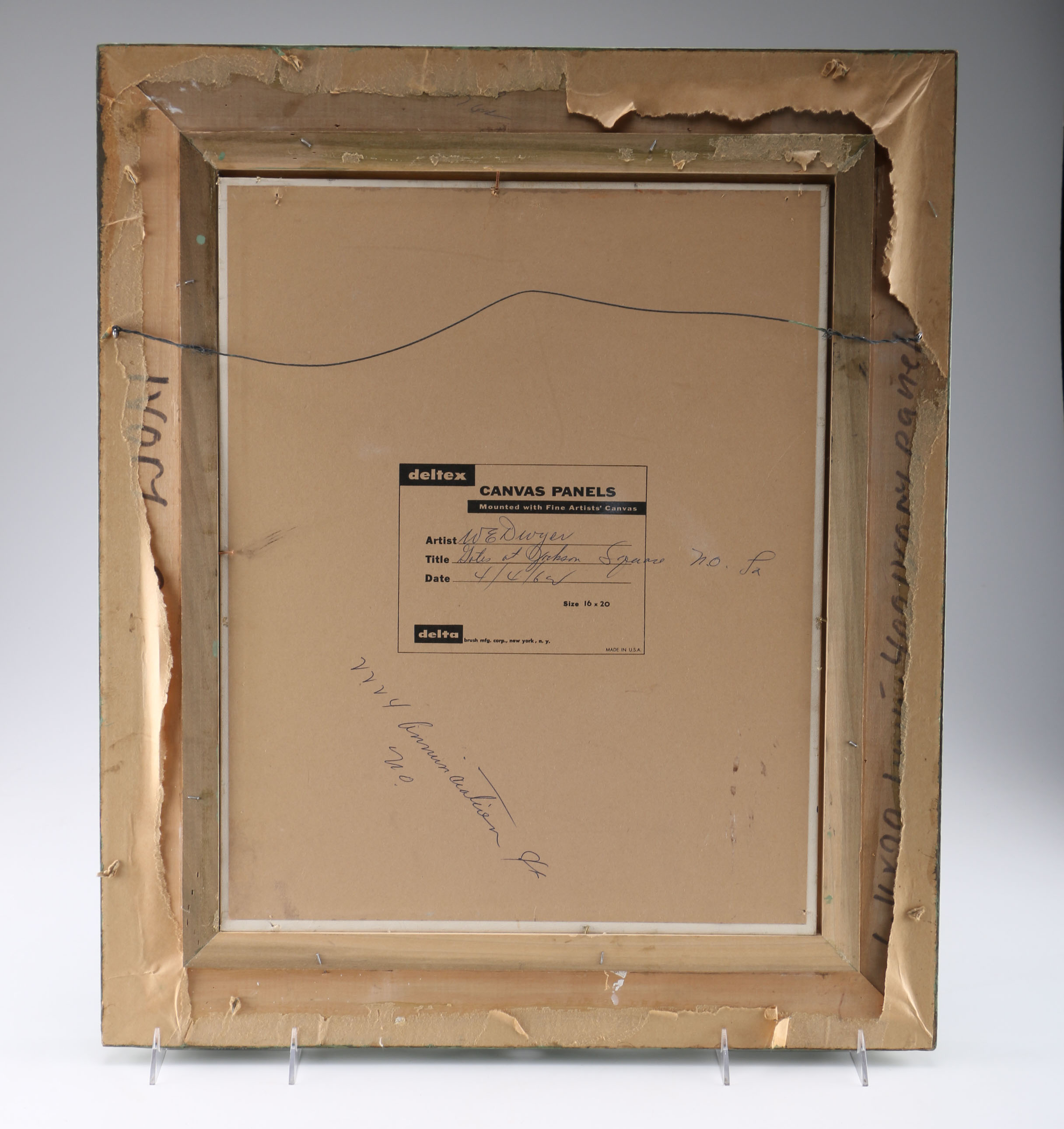 W.E. Dwyer Oil Painting