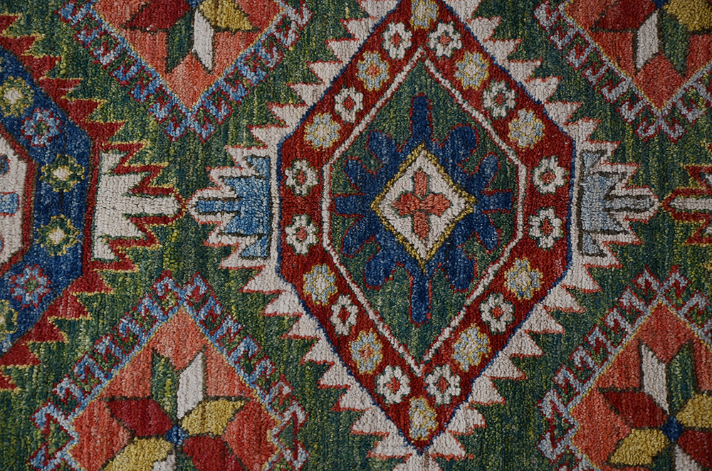 Vintage Turkish Hand Woven Area Rug