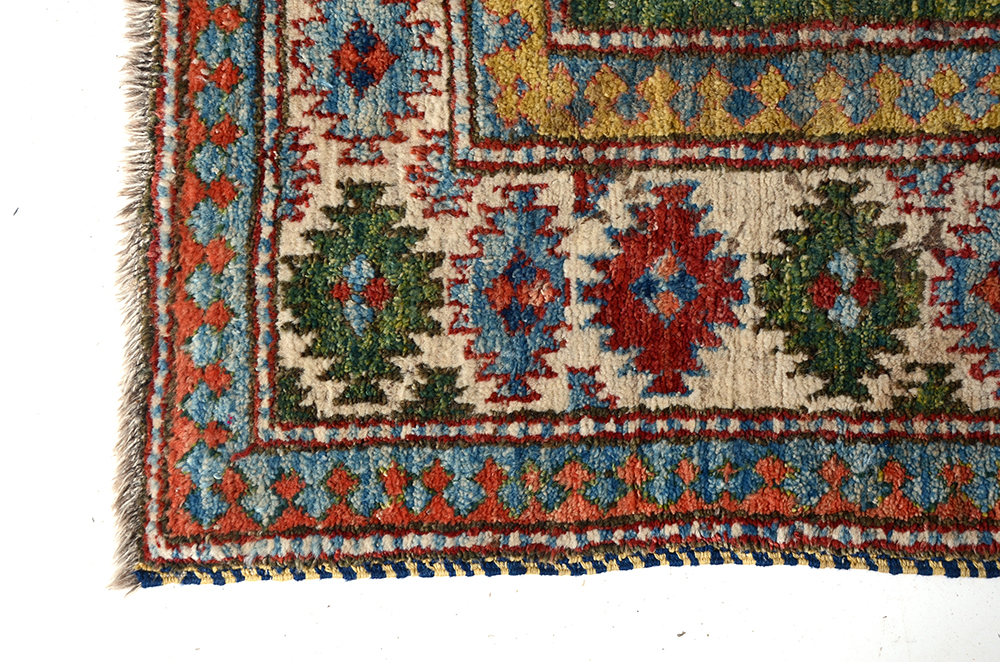 Vintage Turkish Hand Woven Area Rug