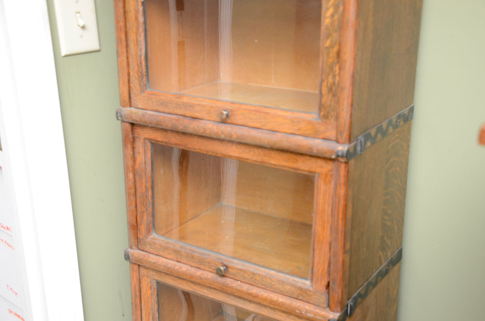 Narrow Barrister Bookcase