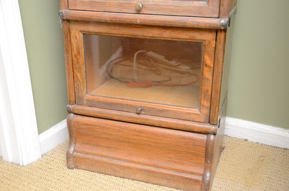 Narrow Barrister Bookcase