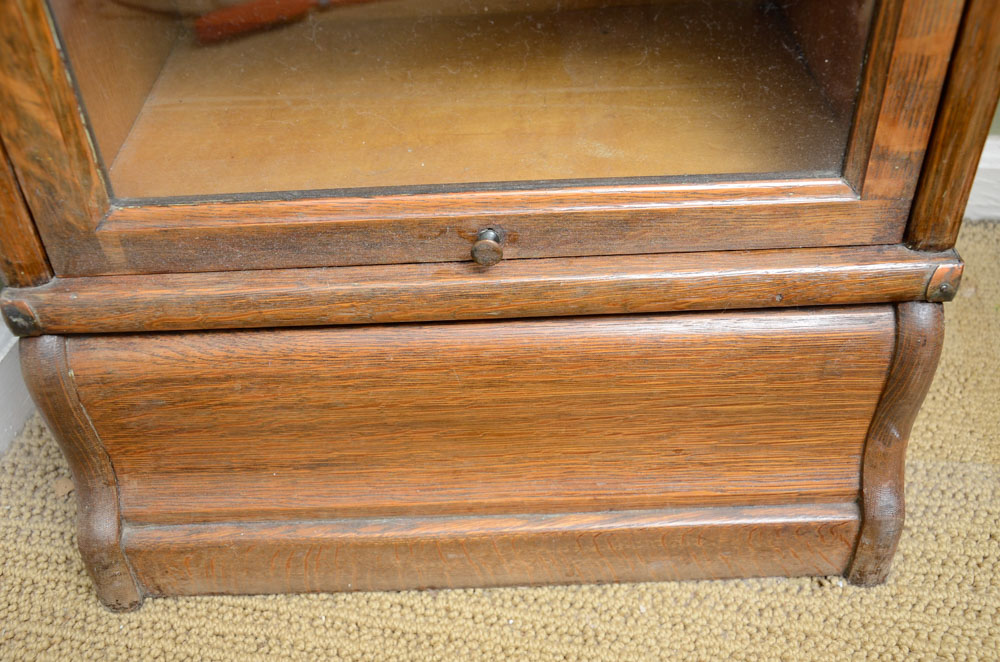 Narrow Barrister Bookcase