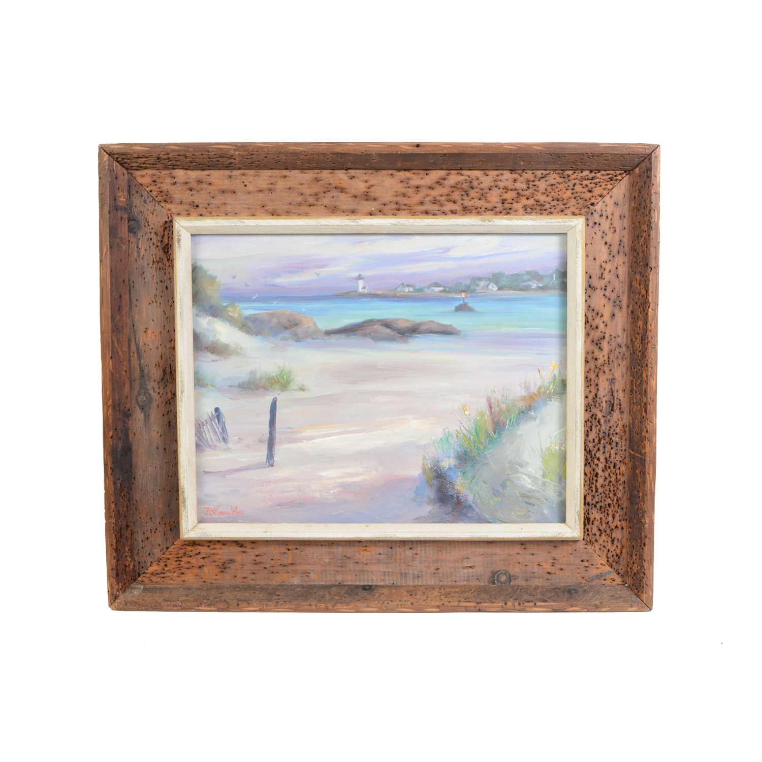 James B. Knowlton Signed Oil Painting on Canvas