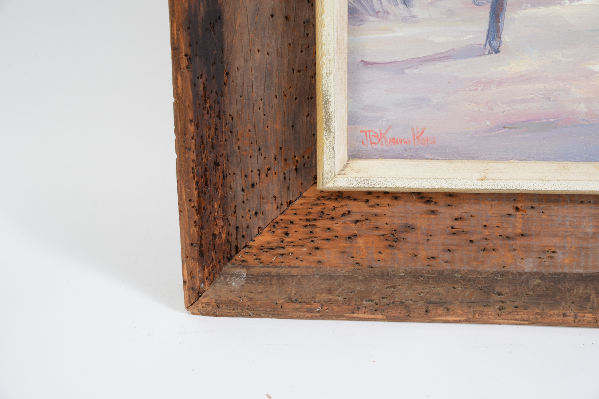 James B. Knowlton Signed Oil Painting on Canvas