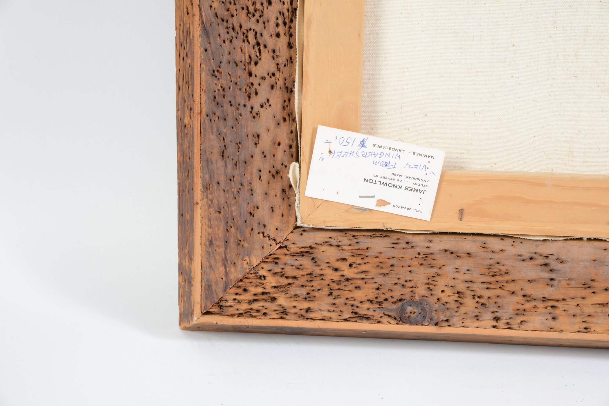 James B. Knowlton Signed Oil Painting on Canvas