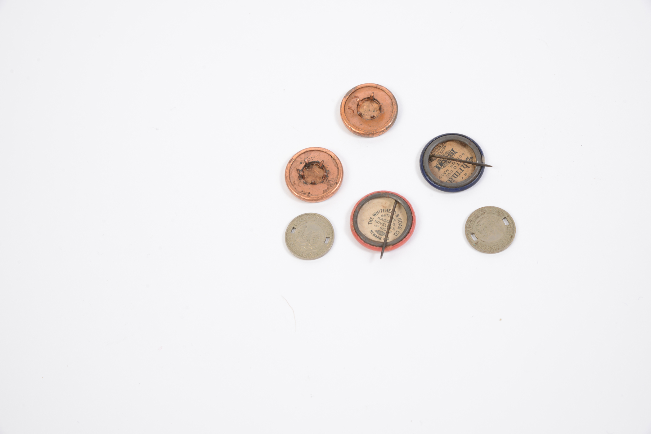 Vintage Pinback and Token Group