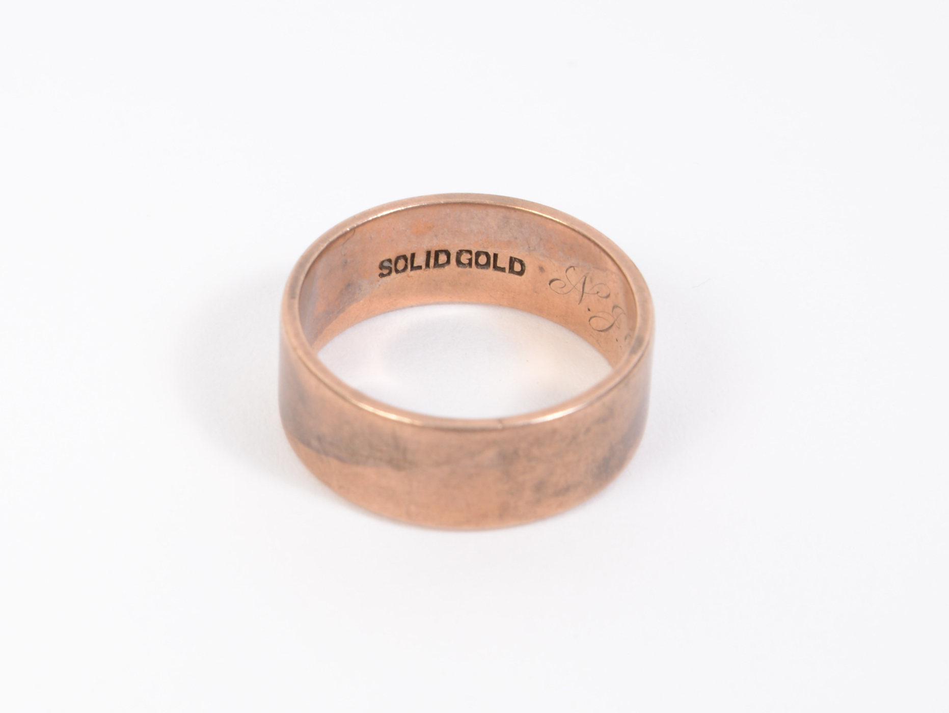Antique 14K Gold Band
