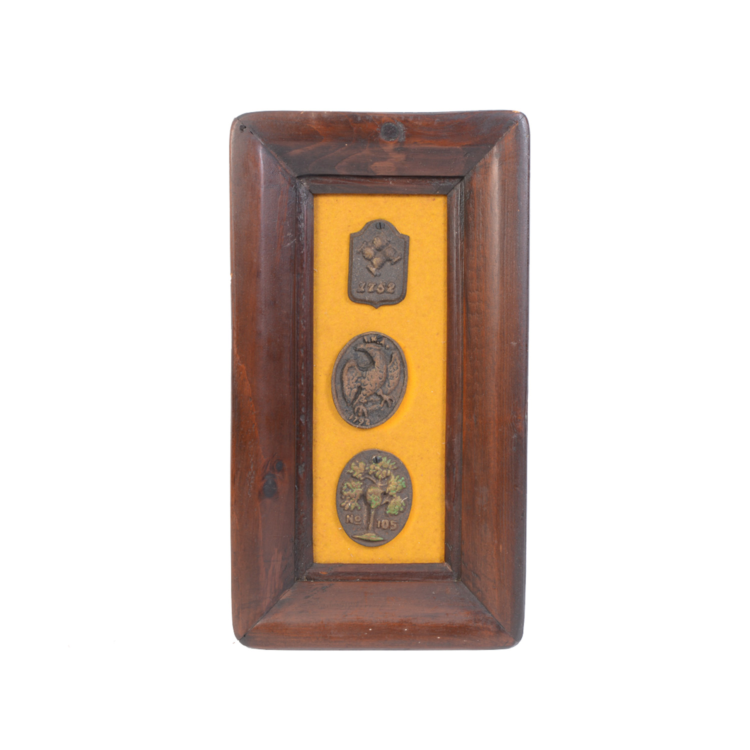 Colonial Cast Iron Fire Insurance Plaques 2