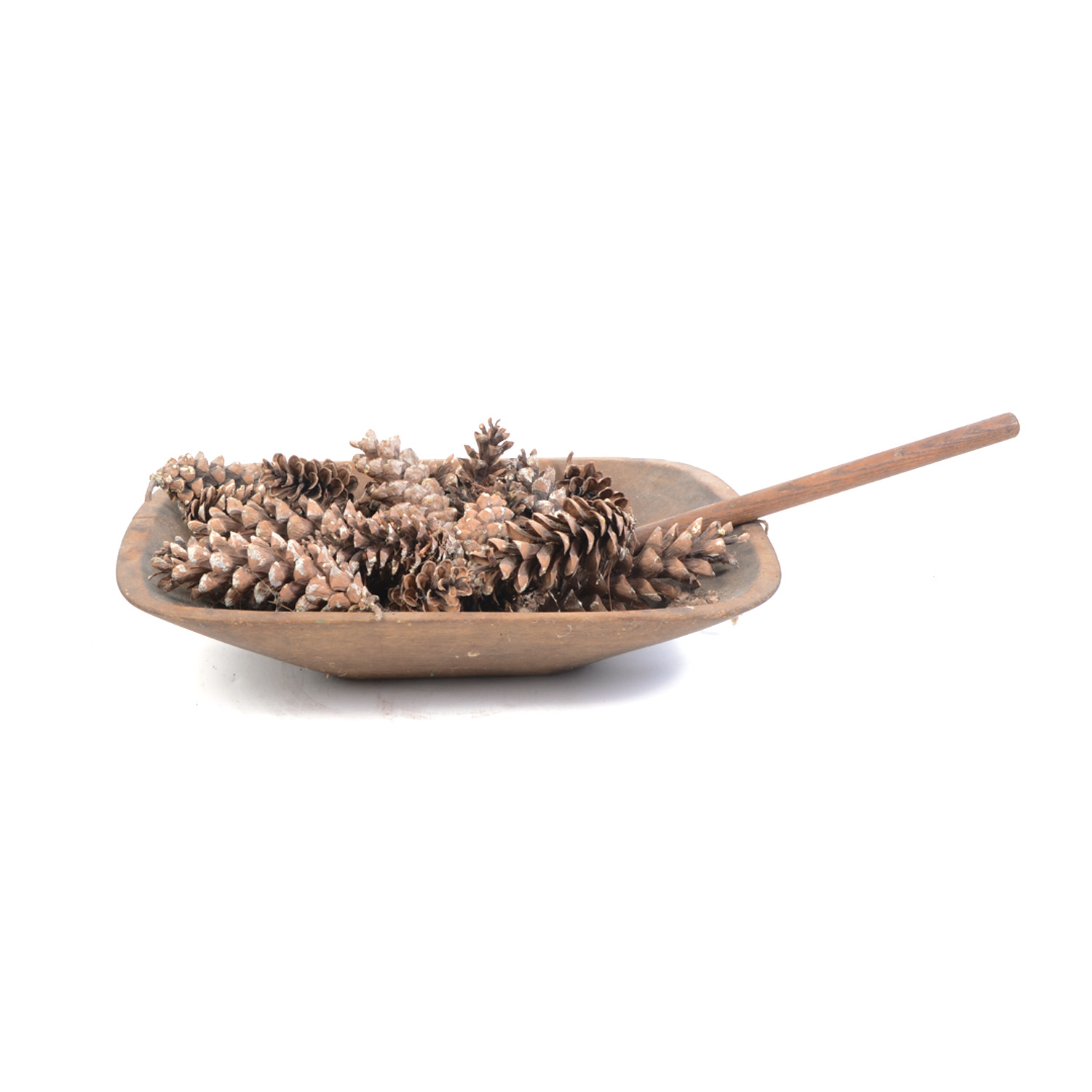 Antique Wooden Bowl and Pestel