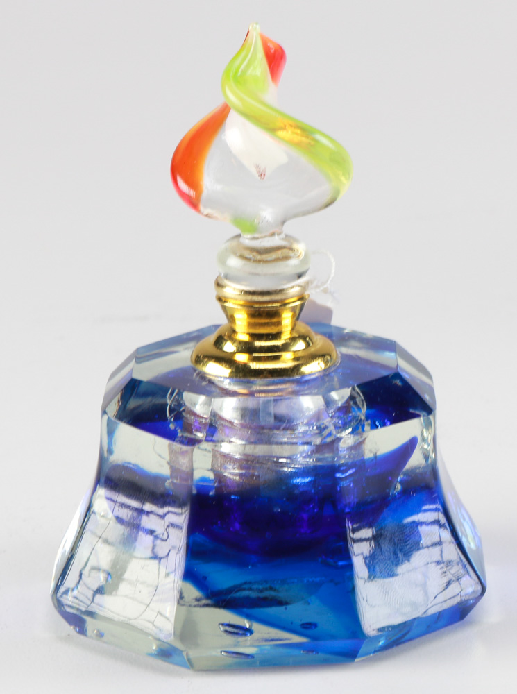 Collection of Murano Art Glass Perfume bottles