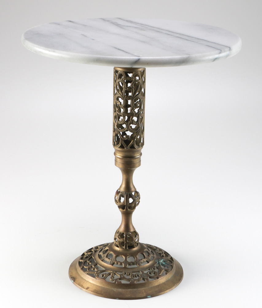 Marble Top Side Table