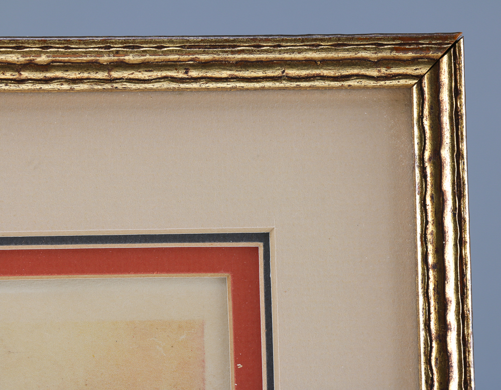 "Pont Gothique" Offset Lithograph Print