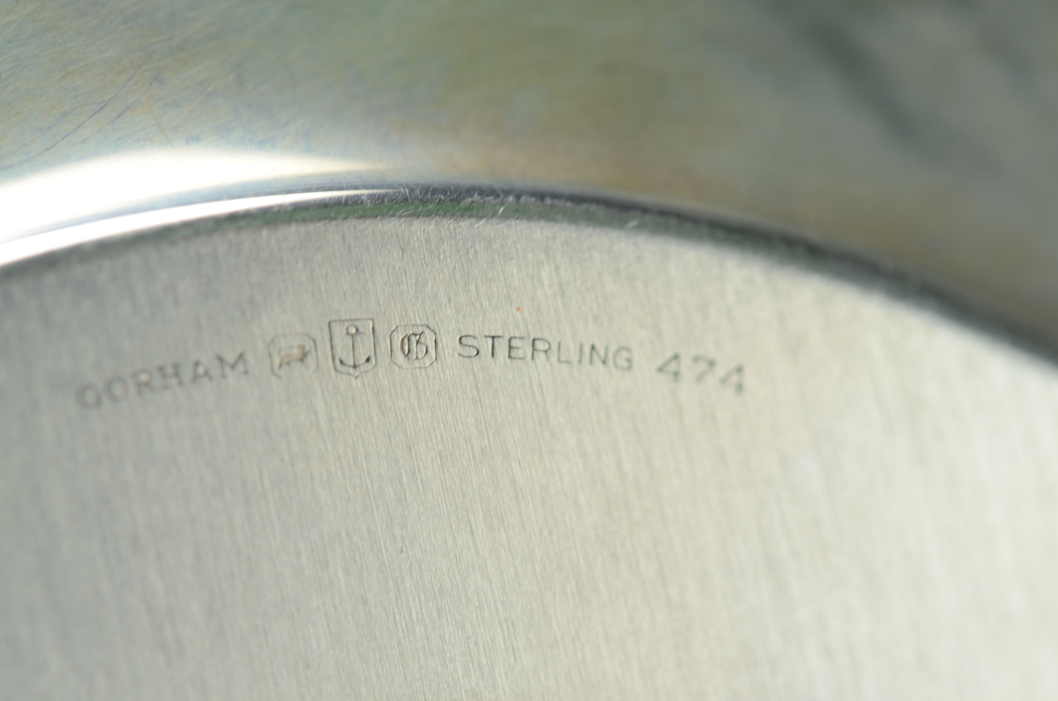 Pair of Sterling Silver Plates