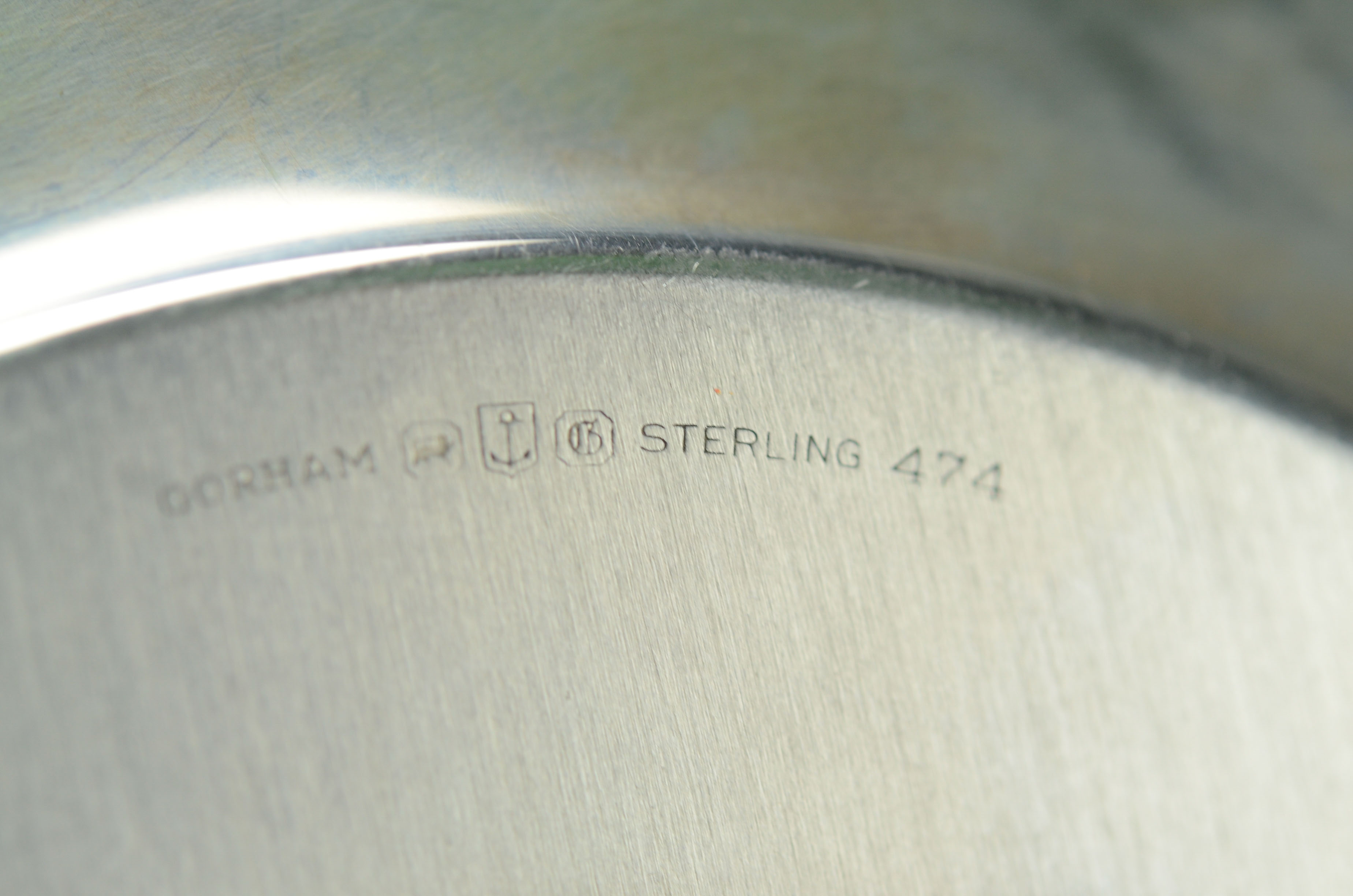 Pair of Sterling Silver Plates