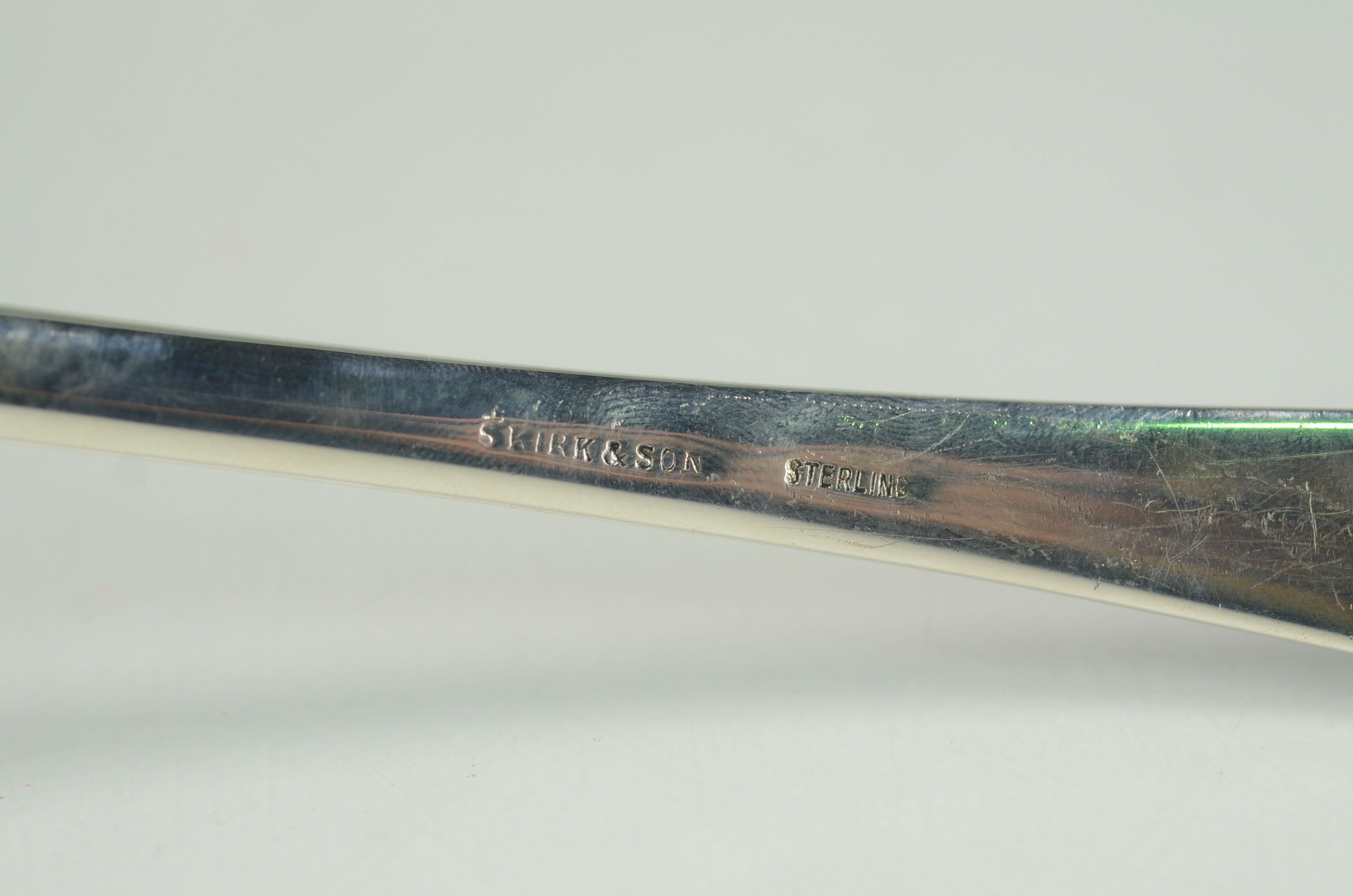 S. Kirk & Son "Repousse" Sterling Silver Punch Ladle