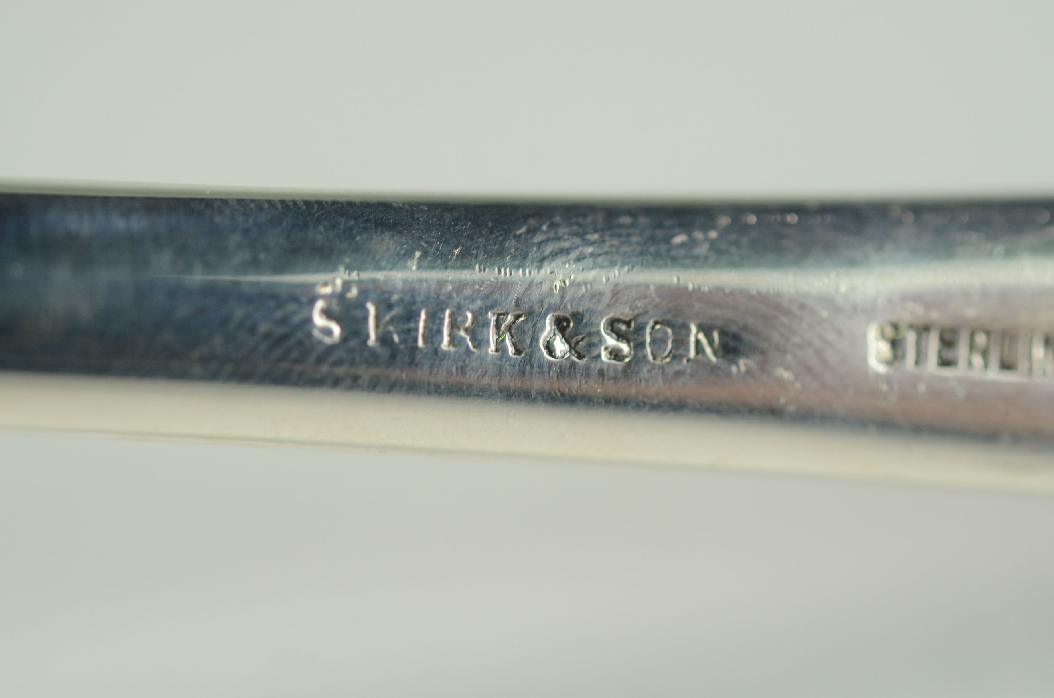 S. Kirk & Son "Repousse" Sterling Silver Punch Ladle