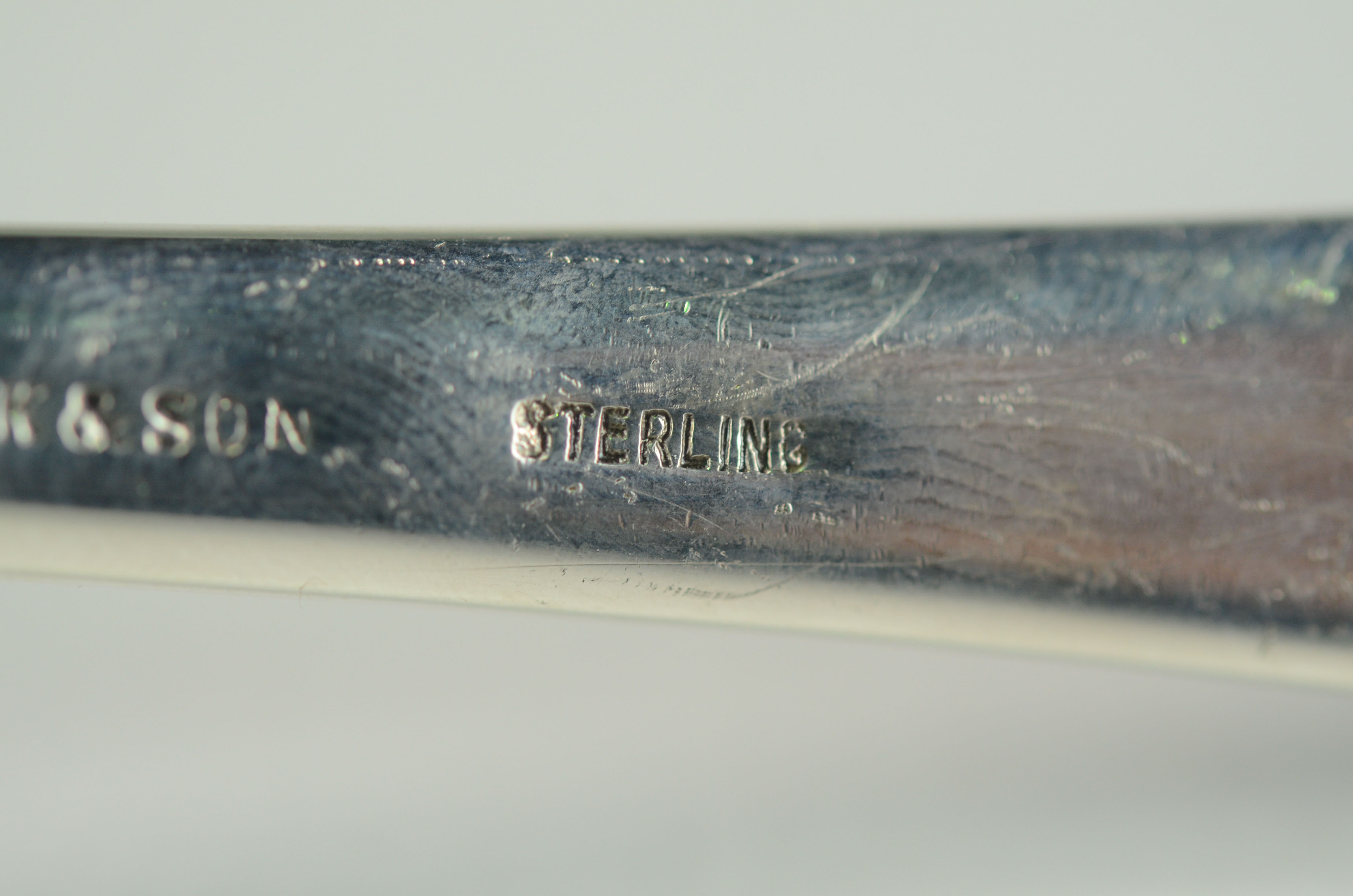 S. Kirk & Son "Repousse" Sterling Silver Punch Ladle