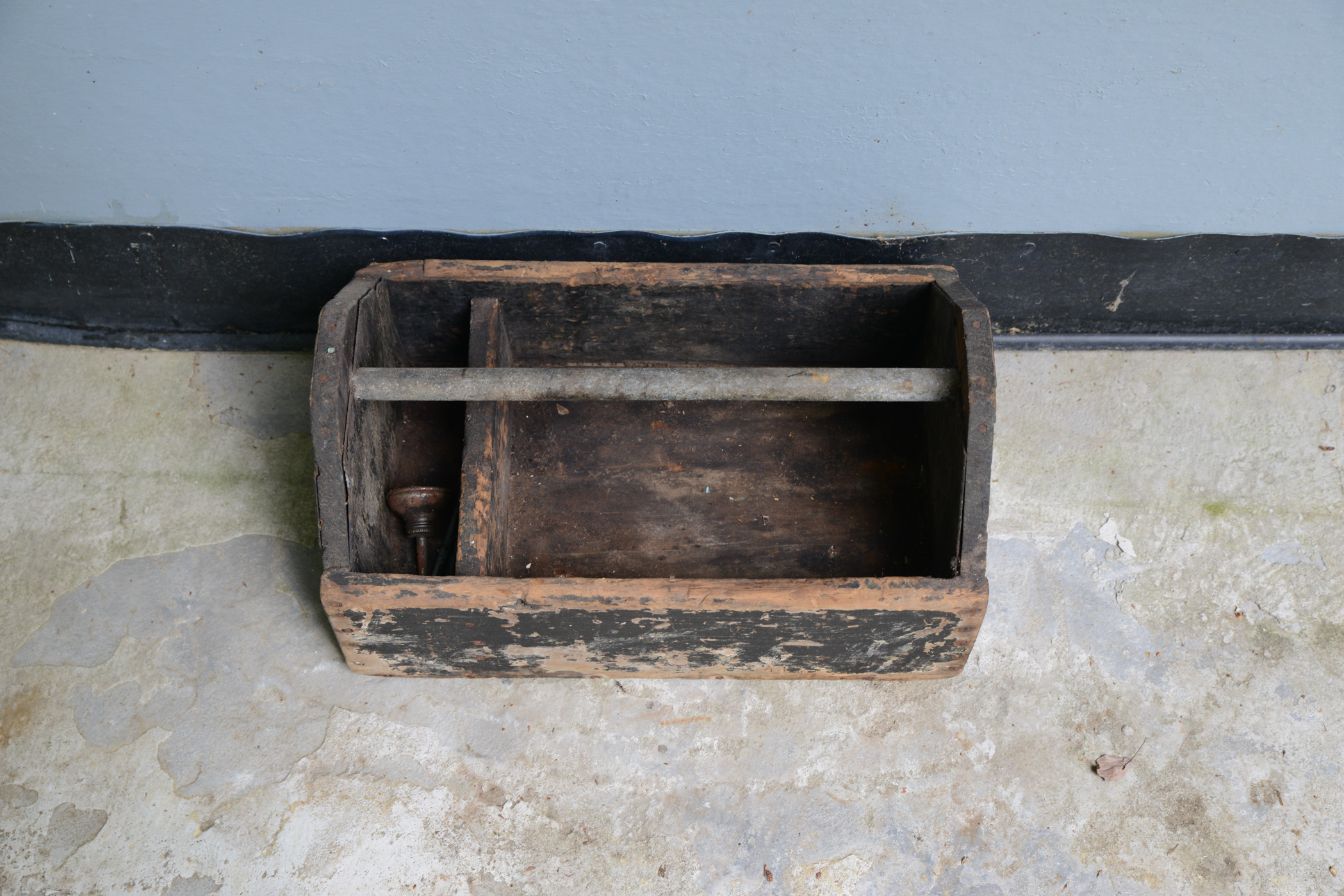 Vintage Wooden Tool Box