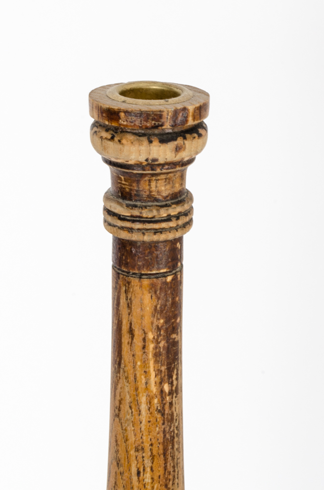 Vintage Wooden Candlesticks