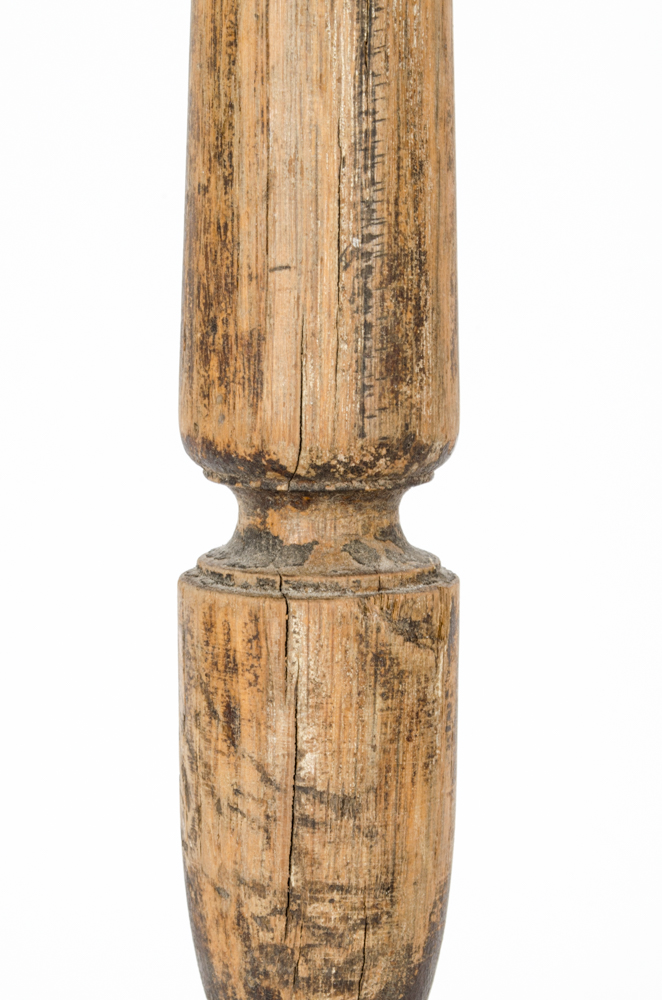 Vintage Wooden Candlesticks