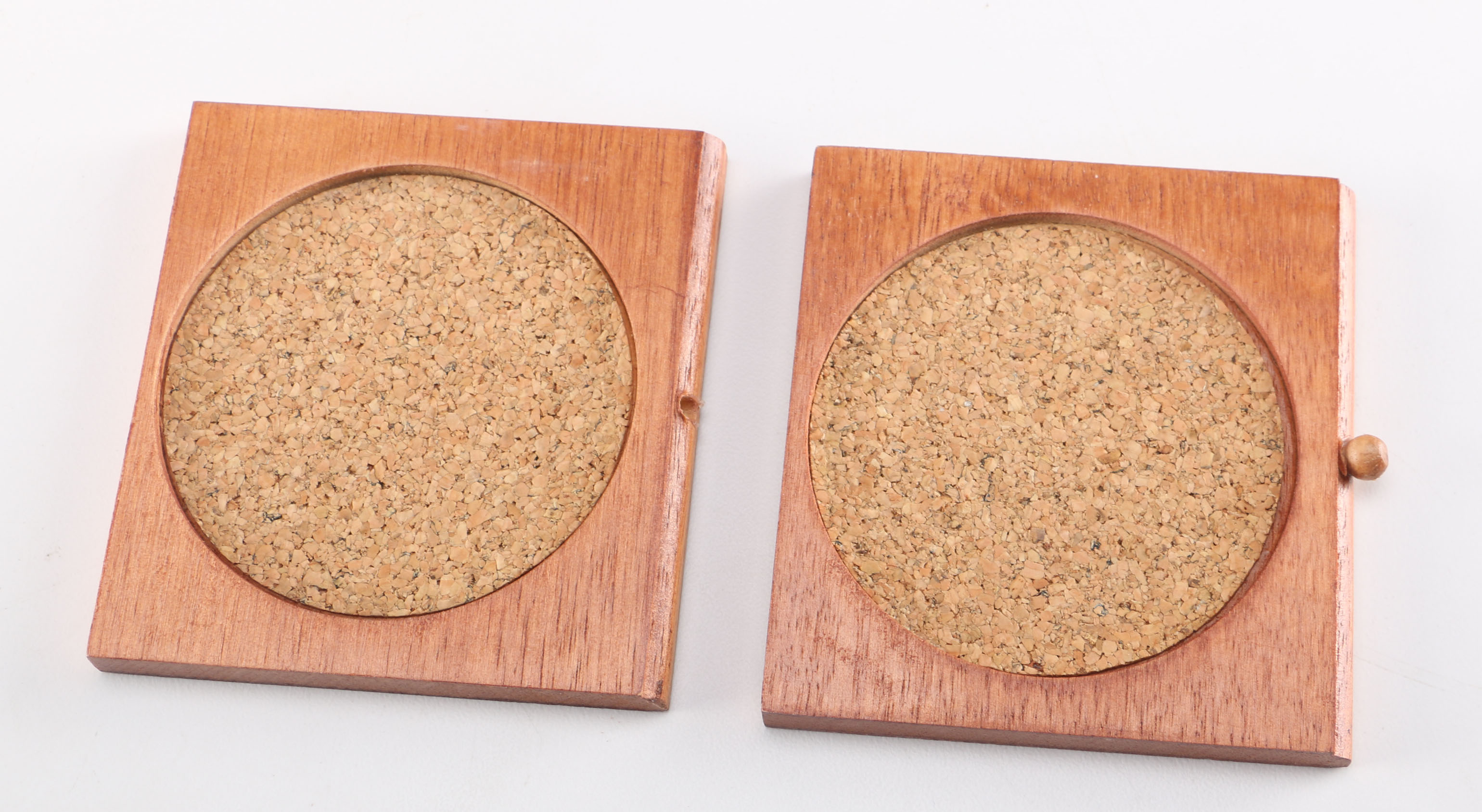 Vintage Whiskey Decanter and Coaster Set